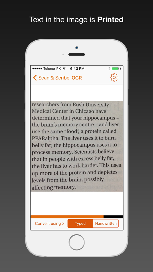 #3. Scan & Scribe - Phone Docs OCR (iOS) By: Yasir Javed