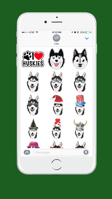 Siberian Husky Emoji Screenshot 2 - AppWisp.com Siberian Husky Emoji Screenshot 2 - AppWisp.com