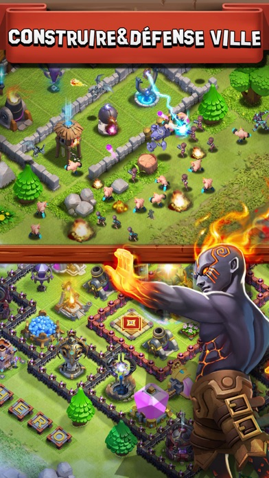 Screenshot #3 pour Clans of Heroes - Battle of Castle and Royal Army