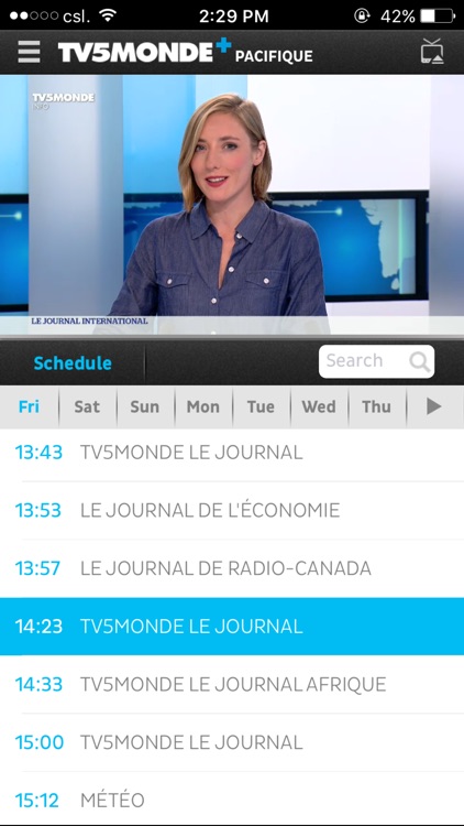 TV5MONDE+ Pacifique