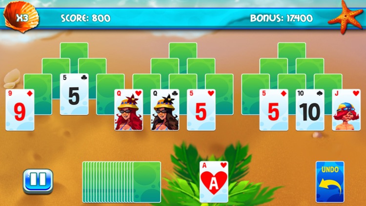 Beach Resort Solitaire Trip Game