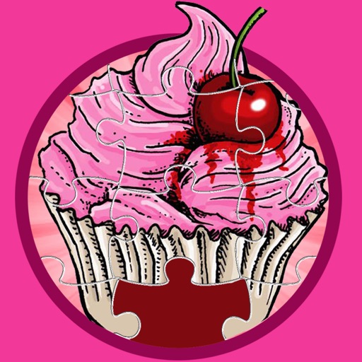 Kids Zombie Cupcake Jigsaw Puzzle Game iOS App