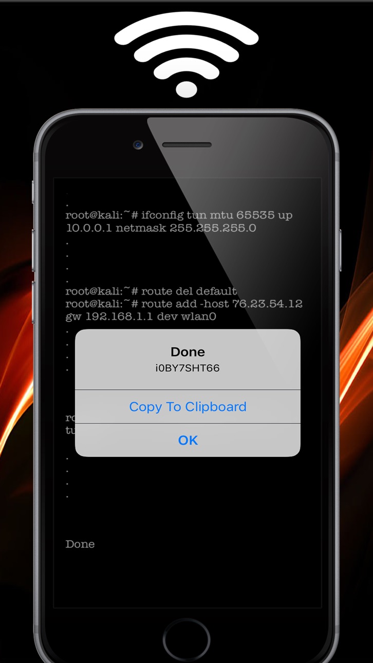 iPhone screenshot