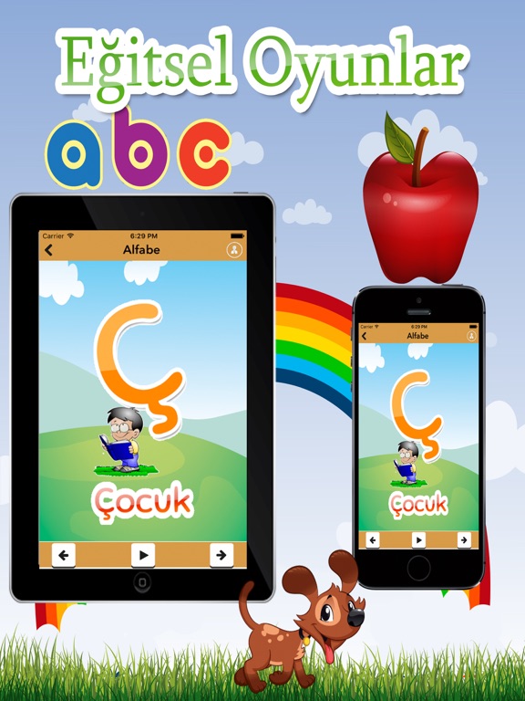 Screenshot #5 pour Çocuklar için öğrenme oyunu (Türkçe)