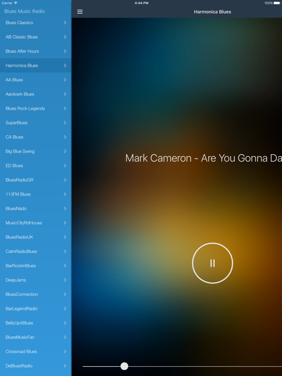 Screenshot #4 pour Blues Music Free - Radio, Blues Songs & Festival News