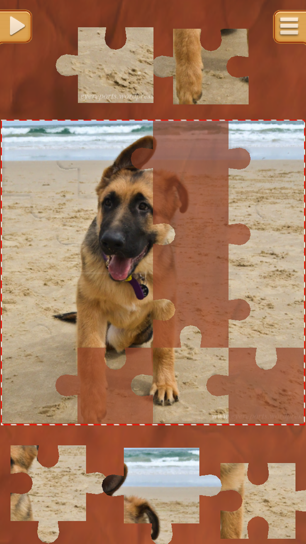 Cute Puppies Jigsaw Puzzles - Real Puzzle Games screenshot 3
