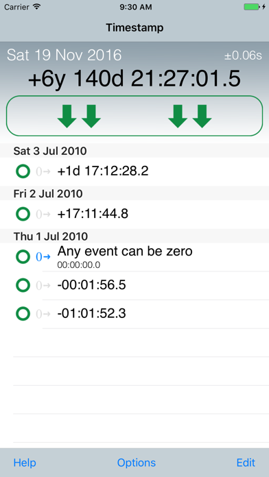 Emerald Timestamp Screenshot 4