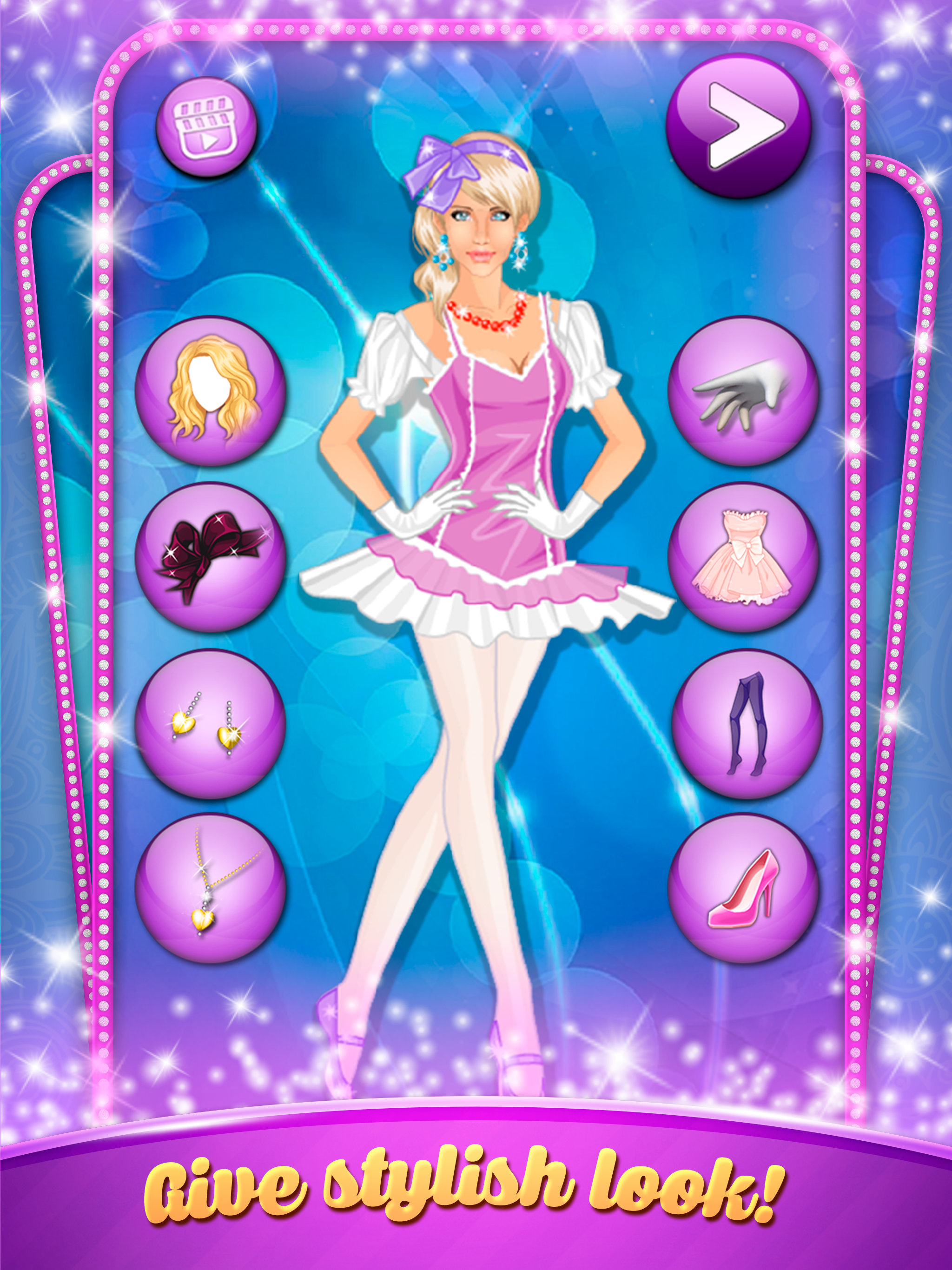 Pretty Ballerina Makeover - Cute Fashion dressup