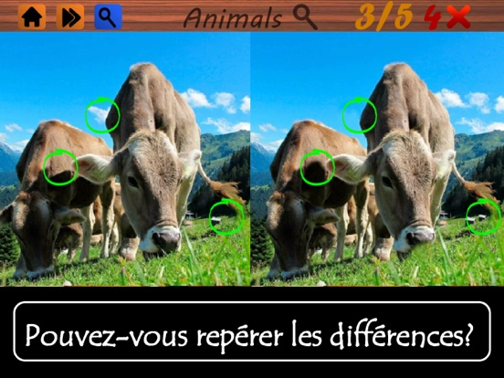 Screenshot #6 pour Trouvez les différences Animaux