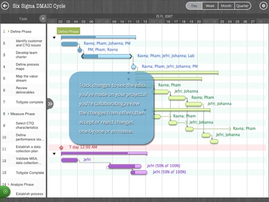 Project Management - for MS Project XML Schedule iPad app afbeelding 4