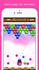 Little Princess Bubble Shooter for Kids screenshot #1 for iPhone