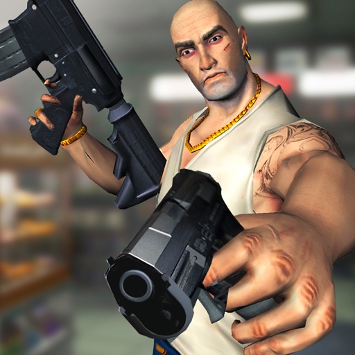 Gangster Super-Market Store Robbery: Action Game icon