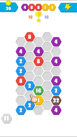 Game screenshot Hexic 2048 Match 3 Blast apk