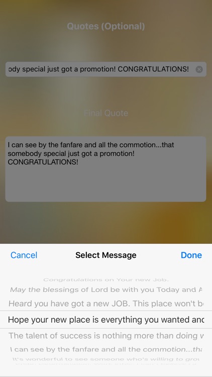 Congratulation Greetings Maker