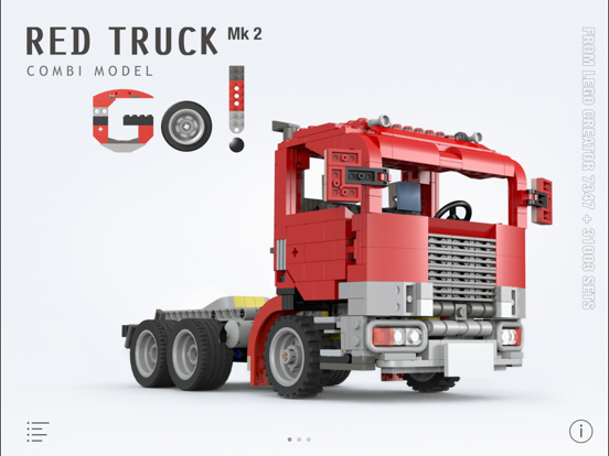 Screenshot #4 pour Red Truck Mk2 for LEGO - Building Instructions