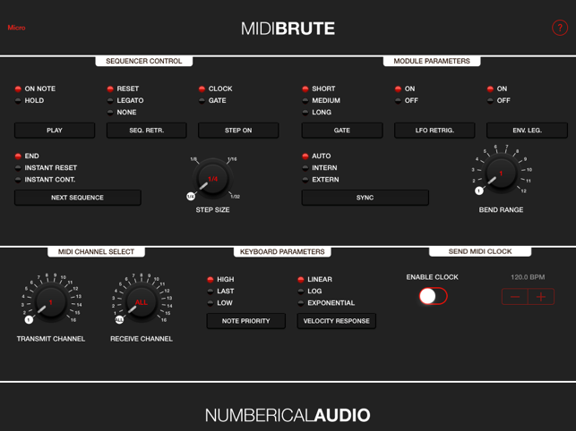 ‎MIDIBrute Screenshot