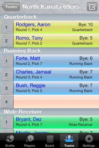 Draft Manager screenshot 3