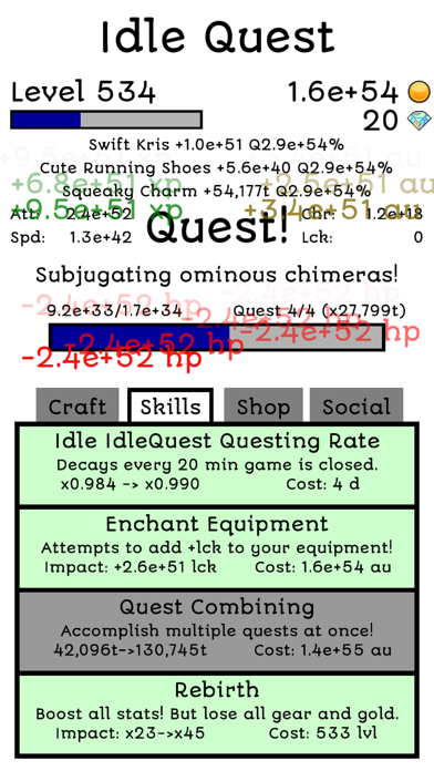 Screenshot #2 pour Idle Quest