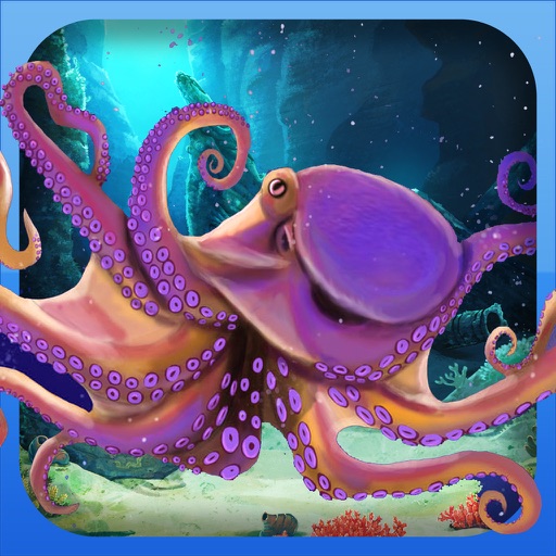 Dangerous  Sea Monster Hunter : Hunt Giant Octopus Icon