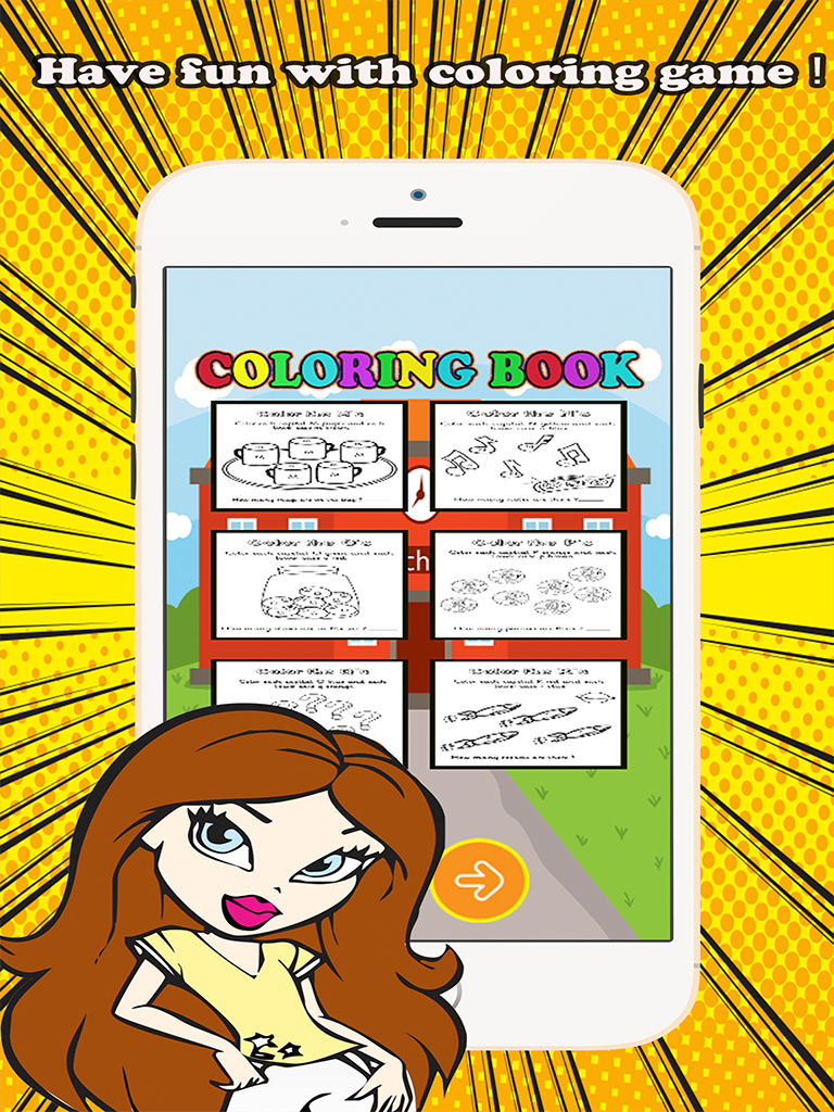 ABC Coloring Book Count & Learn numbers kids games screenshot 8
