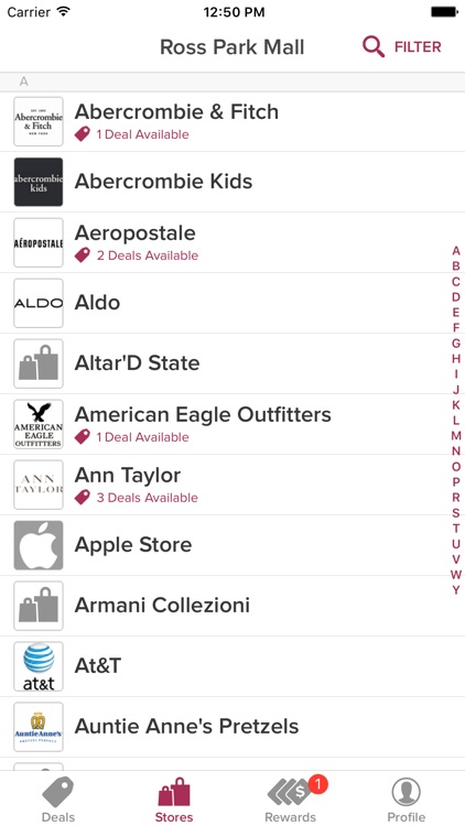 Ross Park Mall, powered by Malltip