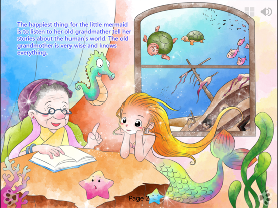 Screenshot #4 pour The Little Mermaid - Interactive Book iBigToy