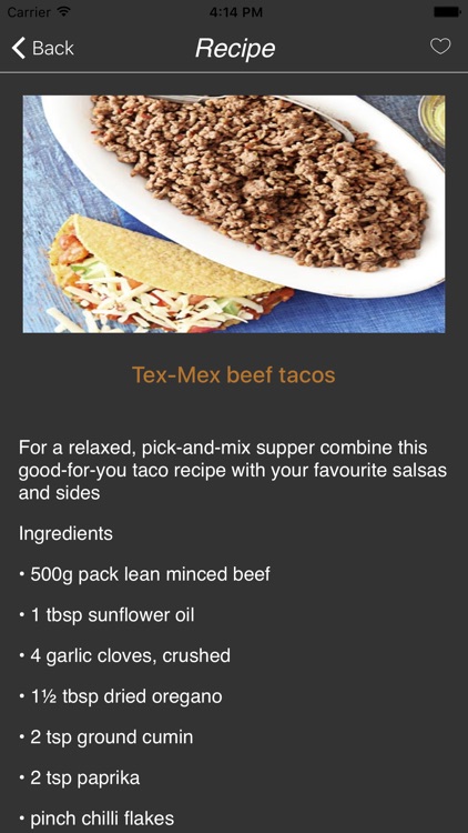 Typical Mexican foods