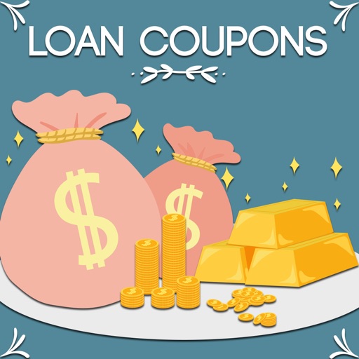 Loan & Student Loan Coupons, Mortgage Coupons Icon