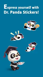 dr. panda sticker pack iphone screenshot 1