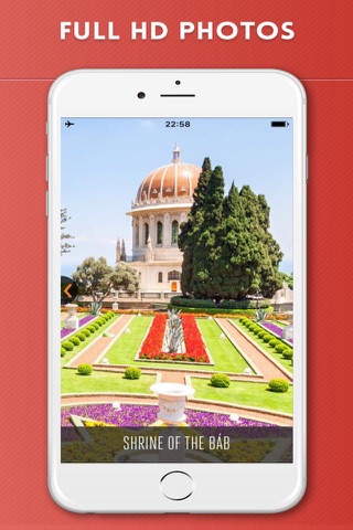 Haifa Travel Guide with Offline City Street Map screenshot 2