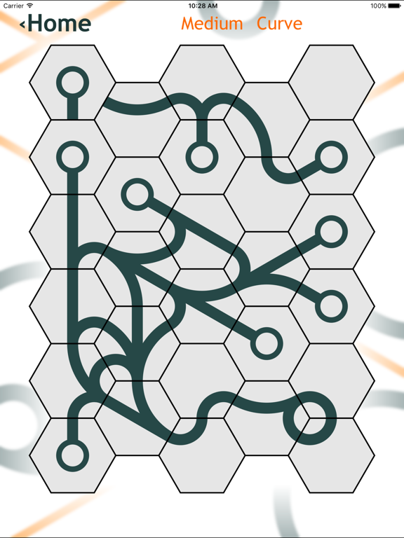 Hexy- The Hexagon Game iPad screenshot 1 - Games app