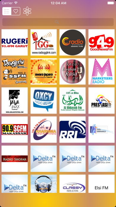 Screenshot #1 pour Radio Indonesia Pro (Indonesian)