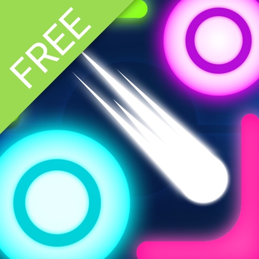 Glow Ice Hockey Free : Air Hockey Neon Light (Multiplayer 2 Players) iOS App