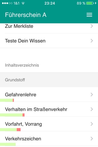 Führerschein A screenshot 3