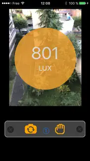 lux light meter free iphone screenshot 1