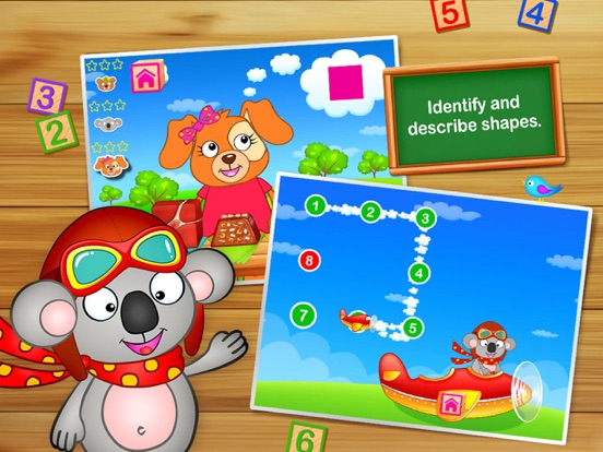 123 Kids Fun GAMES - Preschool Math&Alphabet Games iPad app afbeelding 3