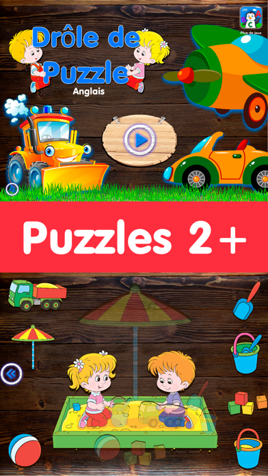 Screenshot #1 pour Puzzles Swanky éducatif pour enfants Little libre