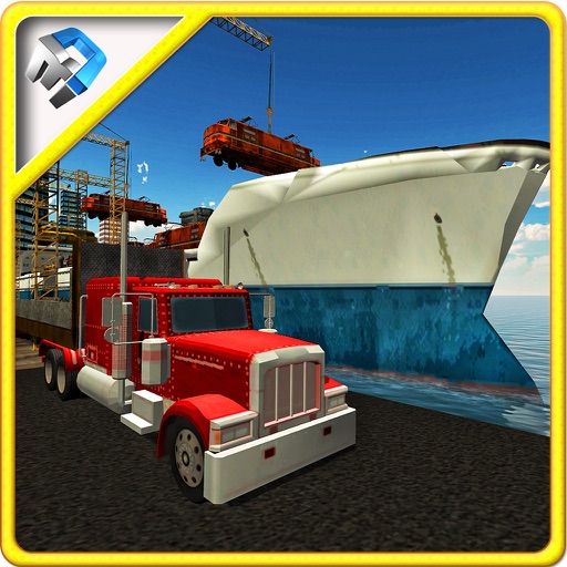 Train Transporter Ship – Trucker transport game icon