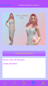 Fashion Mods for Sims 4 (Sims4, PC) screenshot