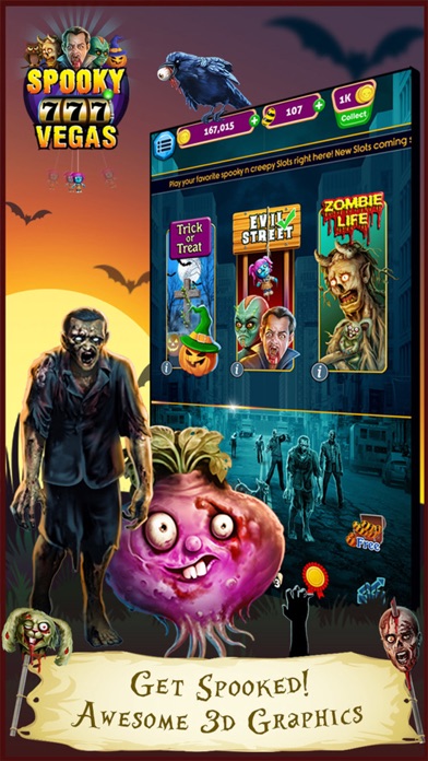 【图】Spooky Vegas Slot Machines – Free Casino(截图1) 【图】Spooky Vegas Slot Machines – Free Casino(截图1)