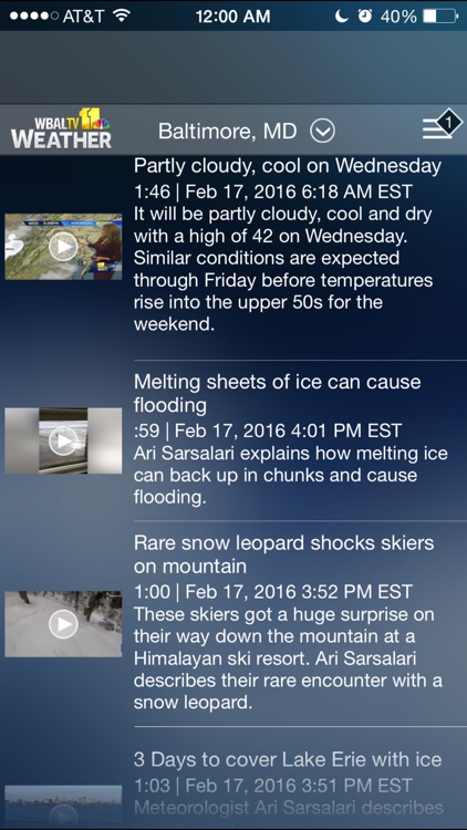 WBAL-TV 11 Weather screenshot-3