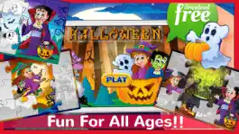 Game screenshot Halloween Jigsaw Puzzles Games For Kids & Toddlers mod apk