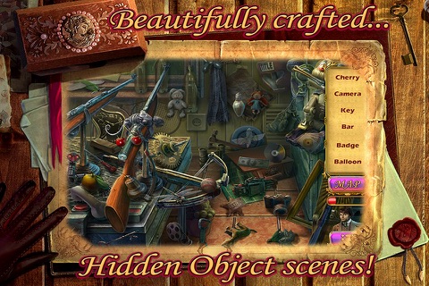 Hidden Object: Mysterious Detective in Casino screenshot 2