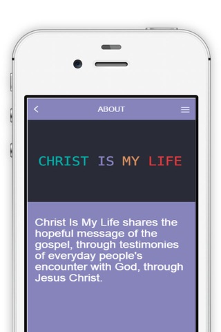 Christ Is My Life NY screenshot 2