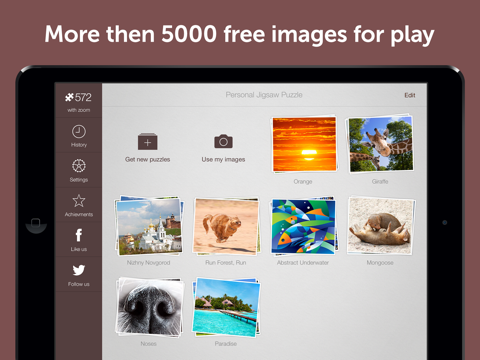Screenshot #5 pour Personal Jigsaw Puzzle