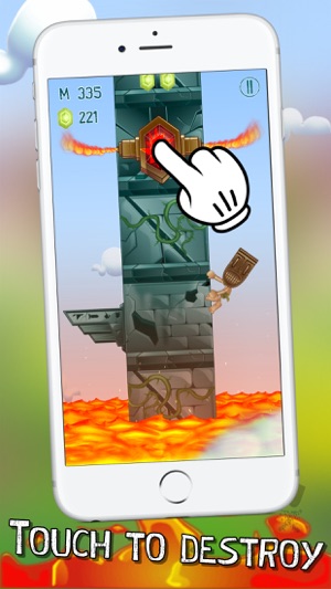 Tappy Tiki - Endless Tower Climber Arcade!   –   Will you fa(圖3)-速報App