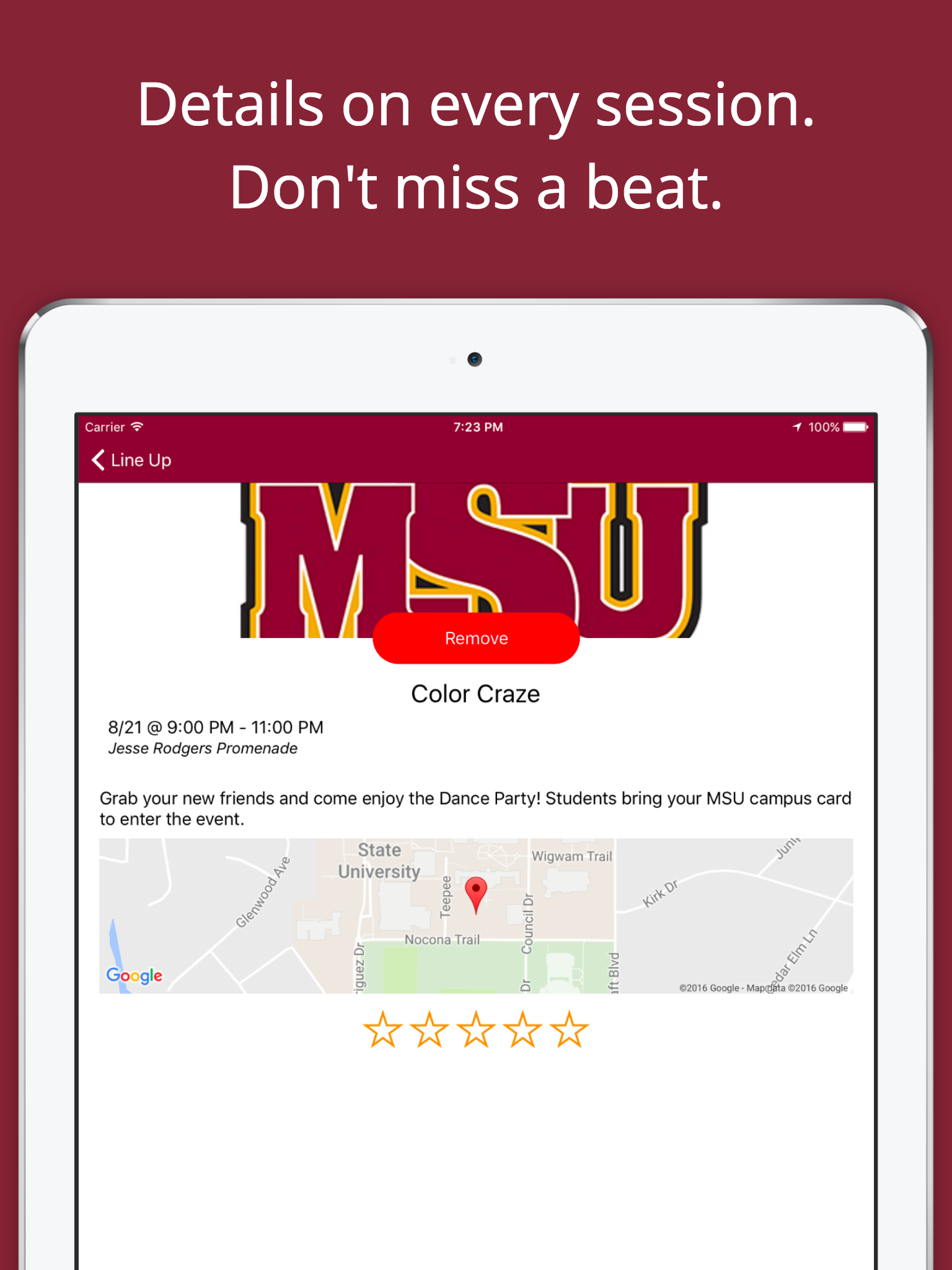 MSU & MORE: Midwestern State University Events screenshot 9