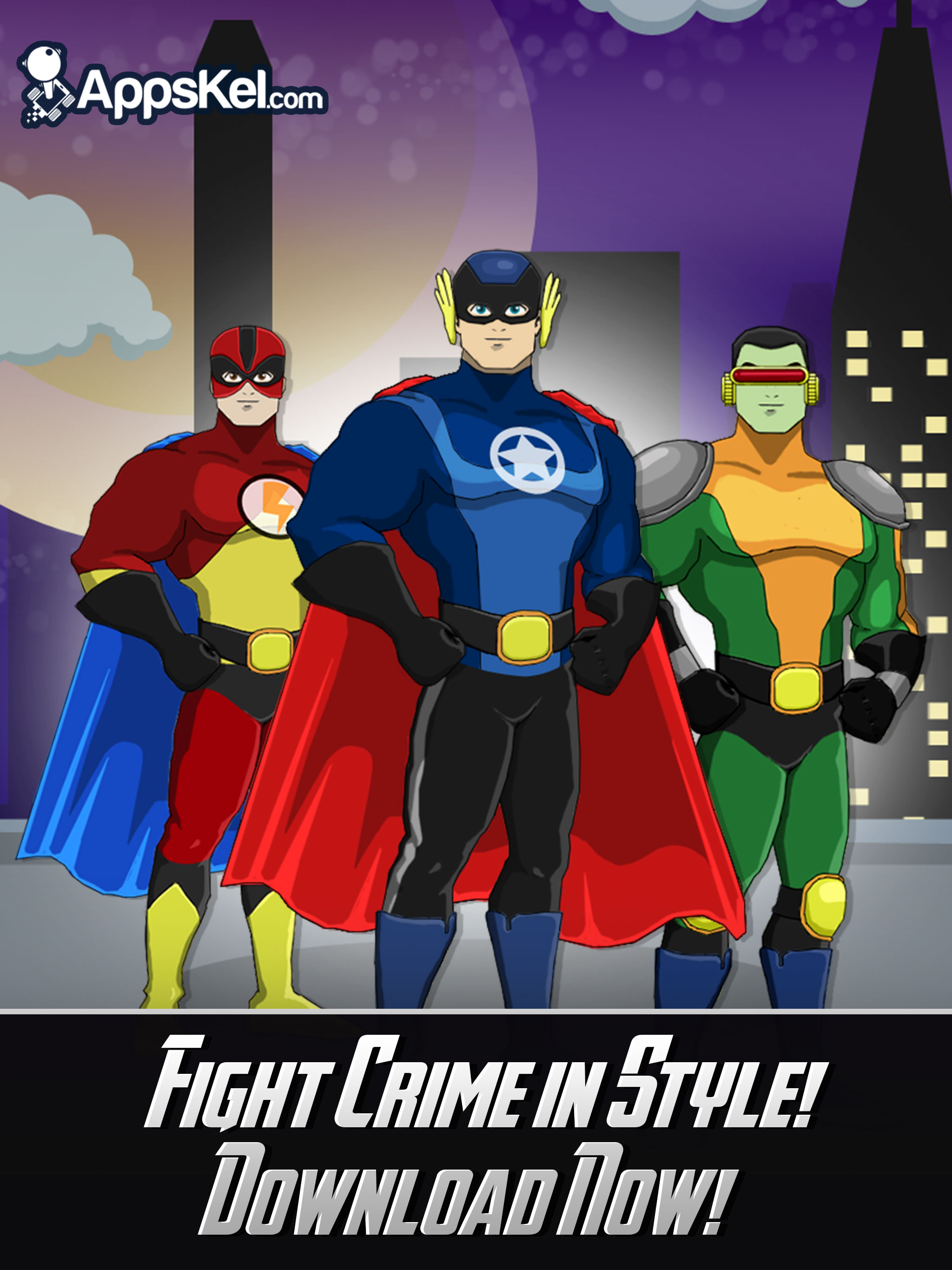 Superhero Captain Assemble– Dress Up Game for Free screenshot 8