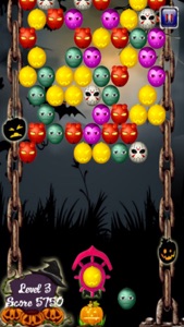 Bubble Shooter Halloween screenshot #2 for iPhone