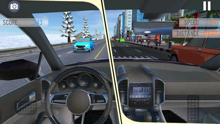 Traffic: Luxury Cars SUV